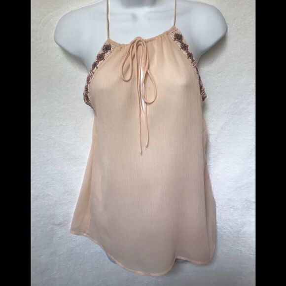 Zara TFC Beaded Blouse - Picture 1 of 5